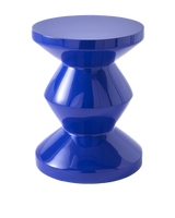 Tabouret Zig Zag — Bleu foncé