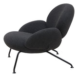 Fauteuil Baixa — Acier noir & Felt 636