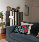 Cabinet Go — natural walnut and ivory lacquered mdf