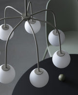 Suspension WATERFALL — Beige, opal glass