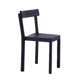 Chaise Galta — Chêne noir