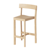 Chaise haute Galta 65 — Chêne naturel