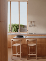 Chaise haute Galta 75 — Chêne naturel