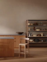 Chaise haute Galta 75 — Chêne naturel