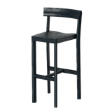 Chaise haute Galta 75 — Chêne noir