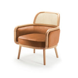 Fauteuil Luc — paris brick, beech 056-0 structure