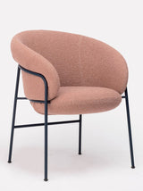 Chaise Ginger - 4 pattes — K Bouclè 21, Azul Marino