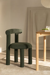 Pack de 4 chaises Gia vert army