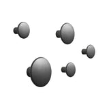Patère THE DOTS Métal Noir