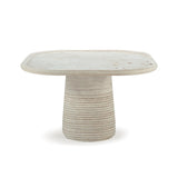 Table de diner Poppy — travertino
