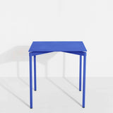Table de diner Fromme - carrée — Bleu