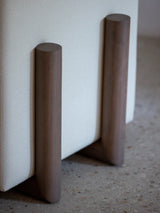 Fauteuil Timber — Crème