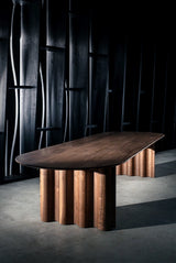 Table Curtain 280cm — Walnut