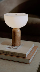 Lampe de table portable Kizu — Breccia Pernice Marble