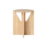 Tabouret Simple — Chêne clair