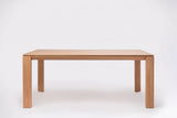 Table Iru rallonge 150x90cm — Hêtre clair