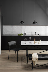 Table de diner 185 — Noir