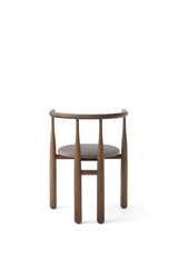 Chaise Bukowski — Walnut w. Osborne & Little Carnavon Cacao Stone