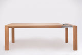 Table Iru rallonge 150x90cm — Hêtre clair