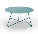 Table basse Ermione en métal — Vert Salvia