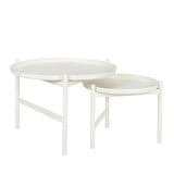 Table basse Turner — Blanc