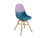 Chaise Gravêne 5.5 en bois — Rose & Bleu