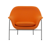 Fauteuil Drape Low en acier — Remix