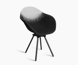Fauteuil Gravêne 7.5 en métal — Gris & Noir