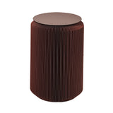 Table d'appoint Pam — Brun rustique