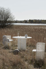 Table de diner Bauhaus — Beige