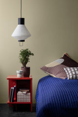 Table de nuit droite Tenna — Orange citrouille