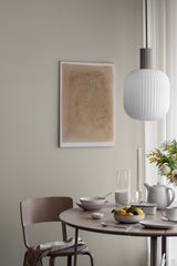 Suspension Lolly (grande) — Blanc/Sable