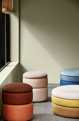 Pouf POND Petit — Nuances roses