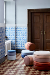 Pouf POND Grand — Nuances roses