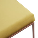 Fauteuil Cube 55 - Velvet Line — Copper & Lemon