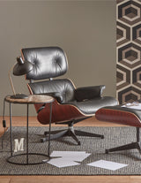 Table d'appoint Costance en marbre Emperador — Noir