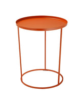Table d'appoint d'extérieur Costance Vassoio — Orange