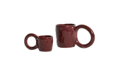 Tasse à café Donut Lot de 2 — Griotte