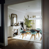 Fauteuil Gravêne 7.5 en métal — Bleu