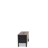 Banc de rangement A Line 111 — Chêne noir