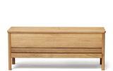 Banc de rangement A Line 111 — Chêne