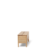 Banc de rangement A Line 111 — Chêne blanc