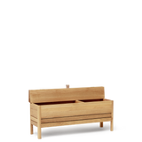 Banc de rangement A Line 111 — Chêne blanc