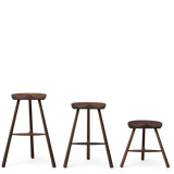 Tabouret de bar Shoemaker 68 — Chêne fumé