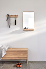 Miroir mural Rim — Chêne blanc