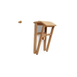 Tabouret pliable Angle — Chêne