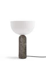 Lampe de table Kizu — Gris du Marais Marble w. White Acrylic