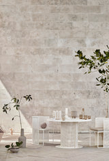 Table de diner Bauhaus — Beige