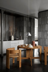 Chaise de diner Collector — Chêne foncé