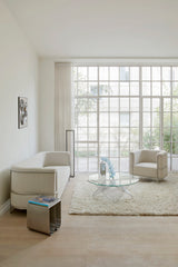 Table d'appoint Curved — Acier